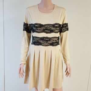 Oasap women A line mini dress